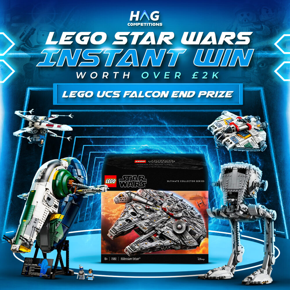 INSTANT WIN - LEGO Star Wars £2k - Plus UCS Millenium Falcon End Prize!